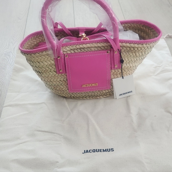 Jacquemus Le Raphia Mini beach basket bag - Picture 2 of 5